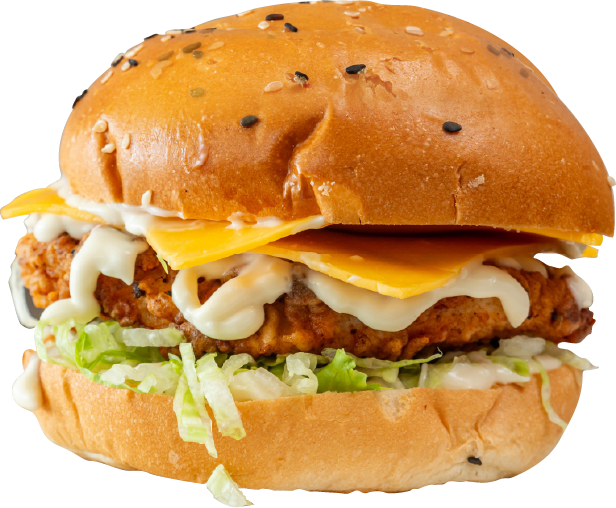 DFK Fried Chook burger